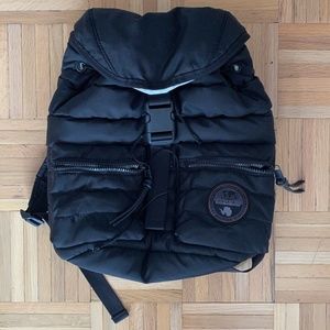 Napapijri Black Quilted Backpack